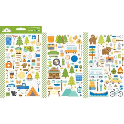 Doodlebug Great Outdoors Stickers - Mini Icons Stickers